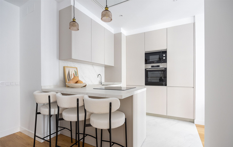 Vista cocina abierta